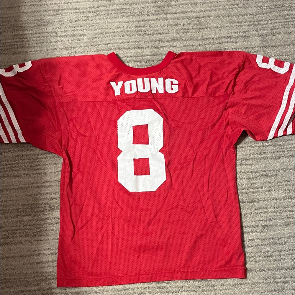 Steve Young San Francisco 49ers youth xl jersey